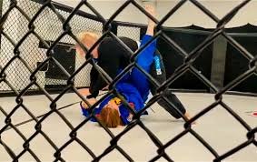 Raptors members practising Brazilian Jiu-Jitsu in gis on the mats, focusing on technique and control during grappling drills.